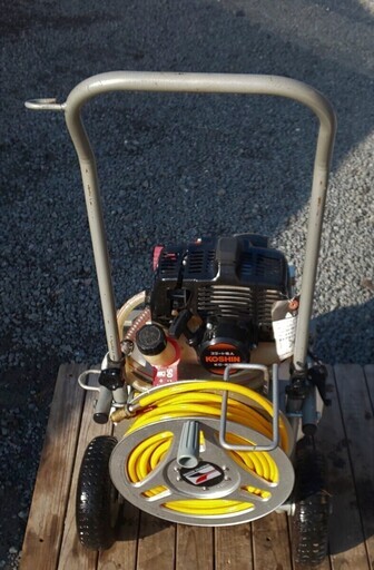 工進　2サイクルガソリンエンジン動噴ES-25T　日置市　伊集院町