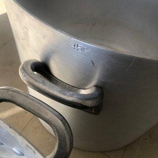 寸胴鍋 業務用 調理器具 アルミ寸胴 45cm 業務用の画像