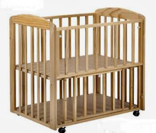 カトージ ミニベビーベッドチャーミー ナチュラル