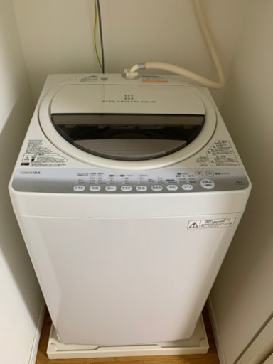 TOSHIBA洗濯機　6kg