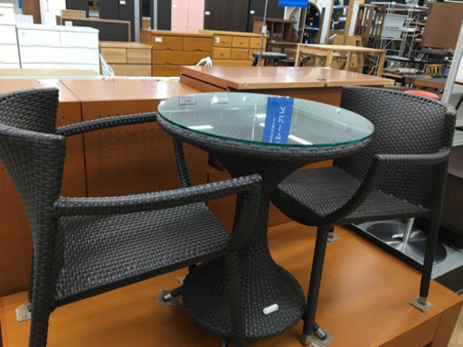 【トレファク摂津店 店頭限定】 emuのダイニング3点セット入荷致しました！