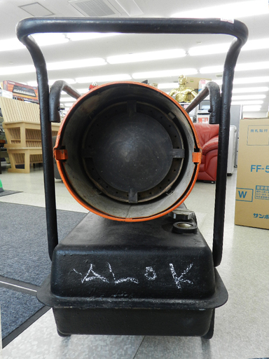 ジェットヒーター 【ORION/オリオン】HPS-310AL　静音型 可搬式温風機  体育館、倉庫、工場や外現場に!☆ PayPay(