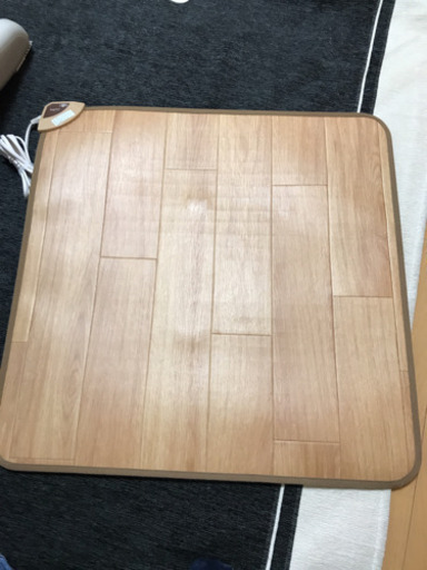 値下   電気足元マット フローリング調 60×60
