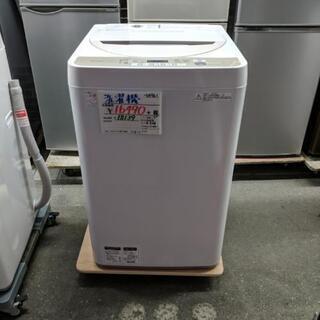 洗濯機 シャンプ ES−GE45R　2016年式 4.5kg【3ヶ月保証★送料に設置込】