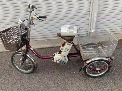 パナソニック　電動アシスト三輪車　12ah 残量6割　