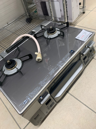 リンナイ RTS65AWG31RZG ガステーブル 2019年製 都市ガス用