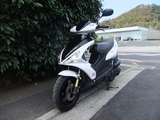 ADIVA アディバR125 スポーツ 中古実動車　販売証明書(ナンバー登録書類)　オイル交換後引渡し
