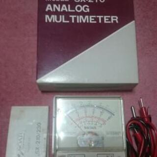アナログテスター ANALOG MULTIMETER