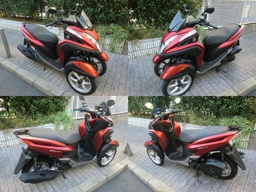 ★《普通免許仕様》ワイドトレッドYAMAHAトリシティ125フルパワータイ仕様 ★東京/大田区【下取OK】