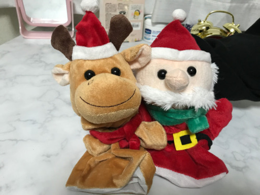 サンタ＆トナカイ パペットマペット🎅🏻クリスマス (yuny) 岐阜