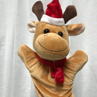 ちー様オーダー品　トナカイパペット　パクパクパペット クリスマス トナカイ パペットマペット - メルカリ