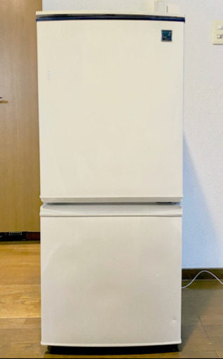 SHARP 2ドア冷蔵庫　137L  SJ-14E9-KB 2013年製