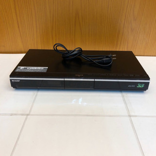 SHARP HDD 500GBダブルチューナーBlu-rayレコ...