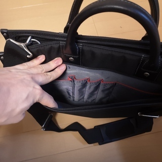 ビジネスバッグ 撥水加工 A4の画像