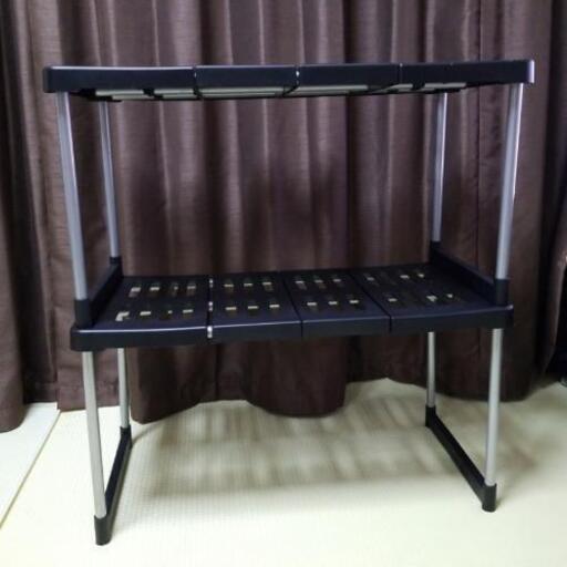 【美品】押入れ　クローゼット　伸縮棚2個