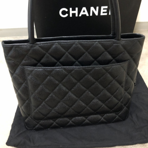 CHANEL 復刻トート　キャビアスキン　美品