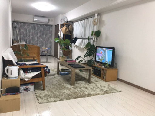 シャギー　ラグ　1シーズン使用しました