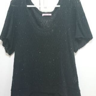 引き渡し先決まりました ニットラメ カットソー Lサイズ