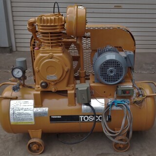 三相200V　コンプレッサーSP10D‐15TS　タンク容量65L　日置市　伊集院町