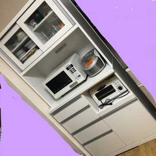 【お取引終了】ニトリ ナフコ 21スタイル 食器棚 カップボード