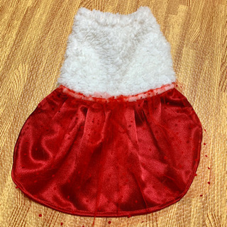 ハンドメイド ふわふわ犬服 ワンピース  M