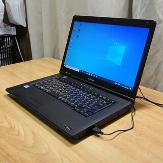 お取引中 ノートPC TOSHIBA dynabook Satellite B552/G 15.6インチ Win10 pro 1909 Office 2019 pro付 CPU Core i3 SSD 240GB新品 メモリ4GB 送料無料 の画像