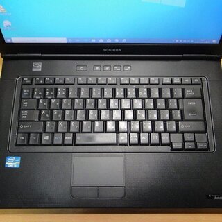 お取引中 ノートPC TOSHIBA dynabook Satellite B552/G 15.6インチ Win10 pro 1909 Office 2019 pro付 CPU Core i3 SSD 240GB新品 メモリ4GB 送料無料 の画像