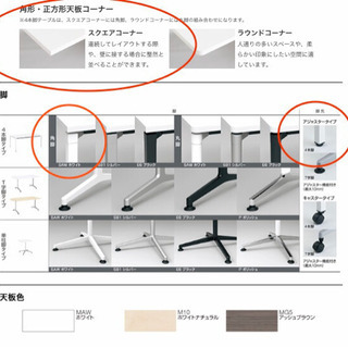 KOKUYO コクヨ 会議テーブル　210×100 JUTOの画像