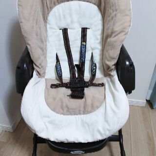 【美品】コンビ ネムリラ 手動 マロンブラウン