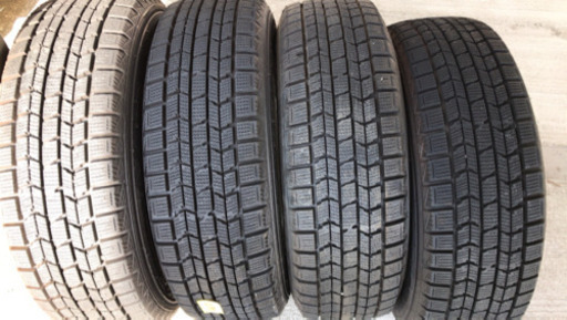 【1シーズンのみ使用】アルミ付き　175/65R14 スタッドレスタイヤ　ダンロップ　DSX2 4本セット　