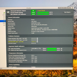 人気のFusionDrive＋GPU4GBの希少モデル‼︎Apple iMac Retina 4K, 21.5-inch 2017【管理番号X62AGJ1】 の画像