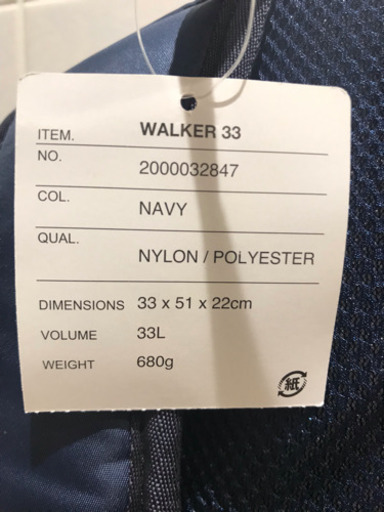 Coleman 新品未使用 リュック バックパック ネイビー