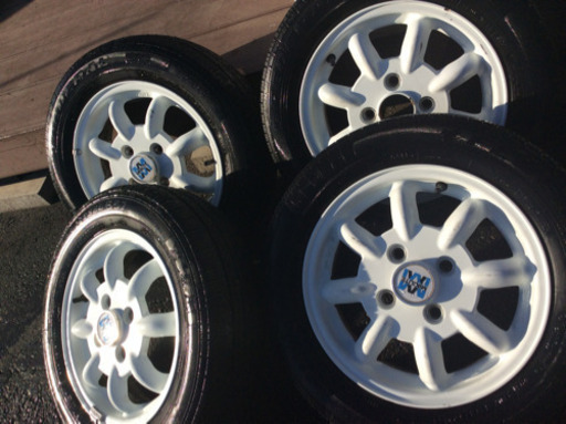 ミニライト アルミホイール 白 13インチ！