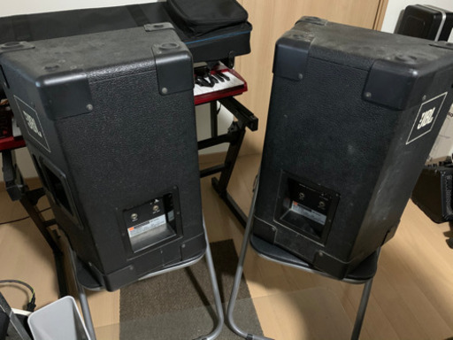 商談中　JBL MR822/CANAREスピーカーケーブル/Classic Proスピーカースタンド