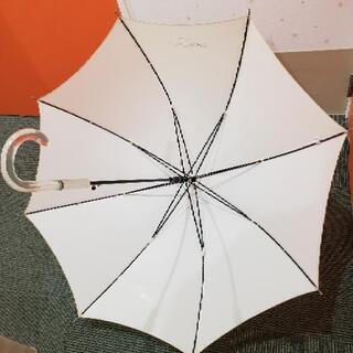 クレージュ 白 傘 60cm