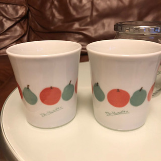 片岡鶴太郎の画 フリーカップ&ガラスジャー セットの画像