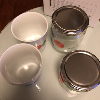 片岡鶴太郎の画 フリーカップ&ガラスジャー セットの画像