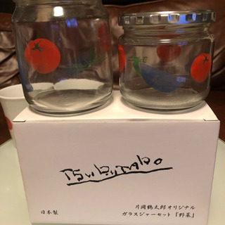 片岡鶴太郎の画 フリーカップ&ガラスジャー セットの画像