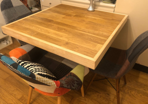 ダイニングテーブル　早め引取希望