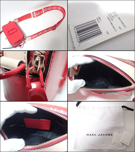 AA045 マークジェイコブス スナップショット ショルダーバッグ