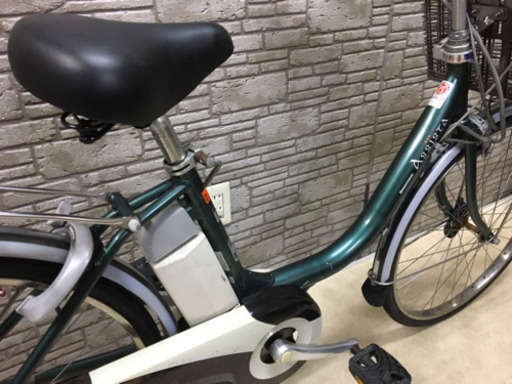 東京23区配達無料  新基準  ブリヂストン アシスタ  8.1Ah リチウム 電動自転車 中古 ☆24インチ☆