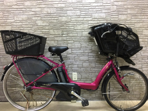 東京23区配達無料  新基準  ブリジストン アンジェリーノ  6Ah リチウム 電動自転車 中古 ☆26インチ☆
