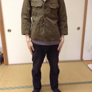 ★★陸軍冬９８式下士官兵用冬上衣 日中戦争（支那事変）昭和16年...