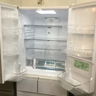 甲NM967　美品　送料無料　即購入可能　スピード発送　冷蔵庫 HITACHI 6ドア冷蔵庫 2017年製 売場展示中！