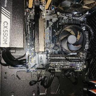 正常に動くと思われますが汚れやパーツの関係でジャンク扱いにします、自作PCです。手渡しのみです。の画像