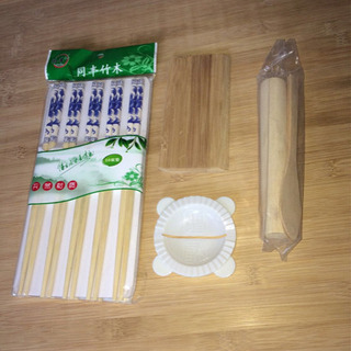 値下げ！80×50センチメートル 竹まな板大パネル。チョッピングブロックプレートセット！の画像