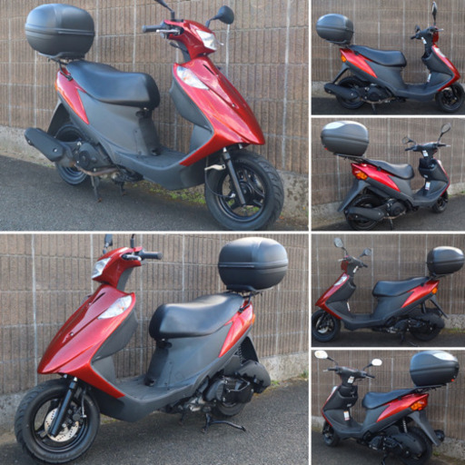 【SUZUKI アドレスV125】ウィンカー、外装、リアBOX新品！！キレイ！！