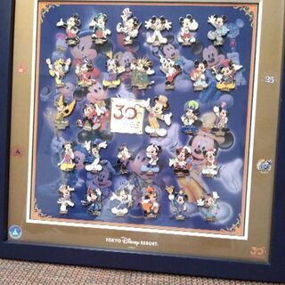 レア❣ディズニーランド 30周年 コレクタブルピンセット ミッキー