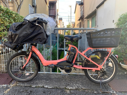 電動自転車 YAMAHA PAS Kiss mini チャイルドシート付き