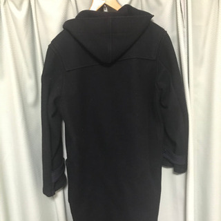 ダッフルコート黒の画像